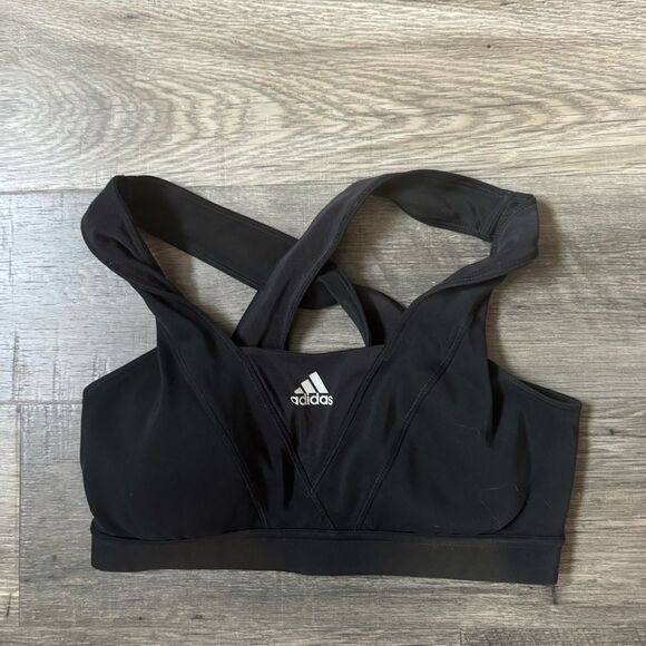 WOMENS ADIDAS SPORTS BRA SIZE MEDIUM - Picture 1 of 3